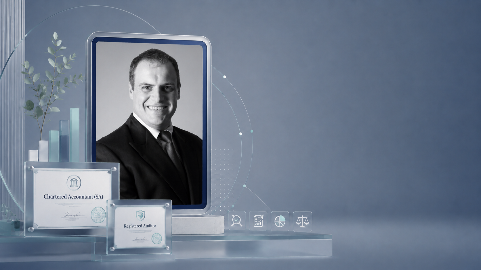 Gerhard De Beer, Founder & Director — Chartered Accountant (SA) and Registered Auditor